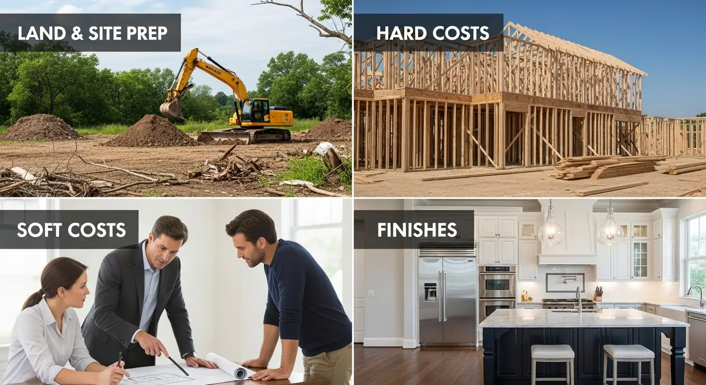 Custom home budget breakdown McAllen Texas